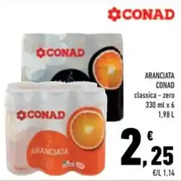 Conad Superstore Aranciata conad offerta