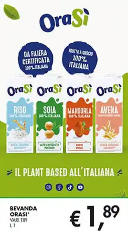 Coal Bevanda ORASI' offerta