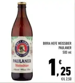 Conad Superstore Birra hefe weissbier paulaner offerta