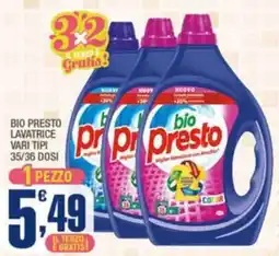 Splendidi e Splendenti Bio presto lavatrice offerta