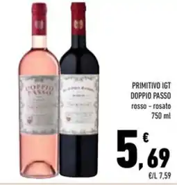 Conad Superstore Primitivo igt doppio passo offerta