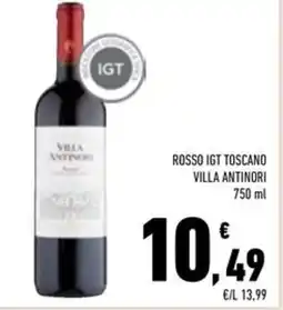 Conad Superstore Rosso igt toscano villa antinori offerta