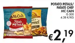 Coal Potato petals/ patate chef MC CAIN offerta