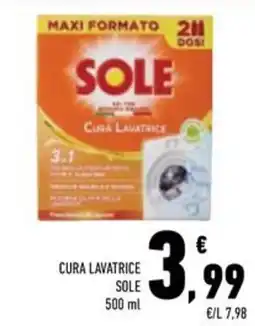 Conad Superstore Cura lavatrice sole offerta