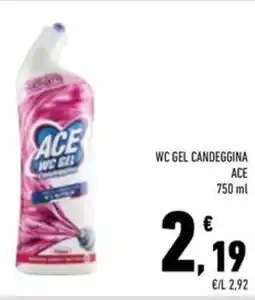 Conad Superstore Wc gel candeggina ace offerta