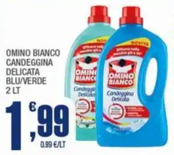 Splendidi e Splendenti Omino bianco candeggina delicata blu/verde offerta