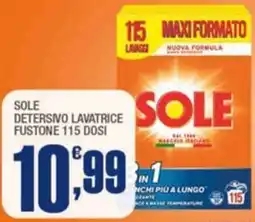 Splendidi e Splendenti Sole detersivo lavatrice fustone offerta