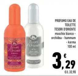 Conad Superstore Profumo eau de toilette tesori d'oriente offerta