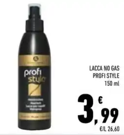 Conad Superstore Lacca no gas profi style offerta