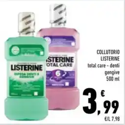 Conad Superstore Collutorio listerine offerta