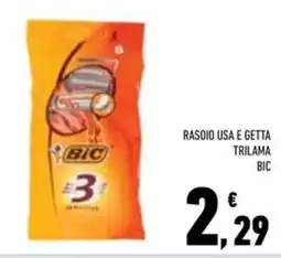 Conad Superstore Rasoio usa e getta trilama bic offerta