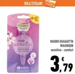 Conad Superstore Rasoio usa&getta wilkinson offerta