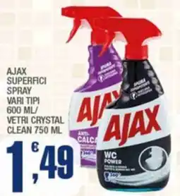 Splendidi e Splendenti Ajax superfici spray offerta