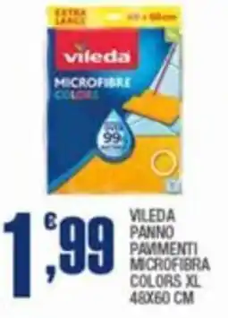 Splendidi e Splendenti Vileda panno pammenti microfibra colors offerta