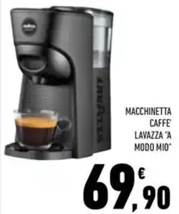 Conad Superstore Macchinetta caffe lavazza "a modo mio" offerta