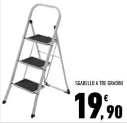 Conad Superstore Sgabello a tre gradini offerta