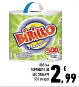 Conad Superstore Bobina superbirillo 500 strappi offerta