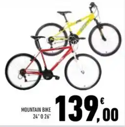 Conad Superstore Mountain bike 24" 26" offerta