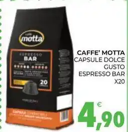 Eté Caffe' motta capsule dolce gusto espresso bar x20 offerta