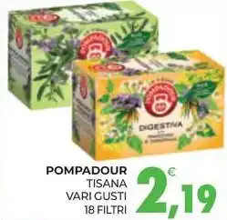 Eté Pompadour tisana 18 filtri offerta