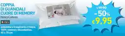 Conad Superstore Coppia di guanciali cuore di memory offerta