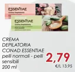 Conad Superstore Crema depilatoria conad essentiae offerta