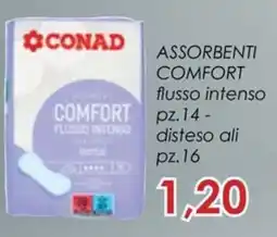 Conad Superstore Assorbenti comfort offerta