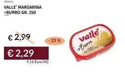Prezzemolo e Vitale Valle' margarina +burro offerta
