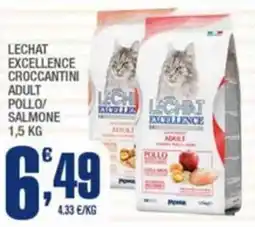 Splendidi e Splendenti Lechat excellence croccantini adult pollo/ salmone offerta