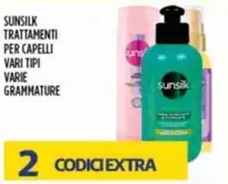 Splendidi e Splendenti Sunsilk trattamenti per capelli offerta