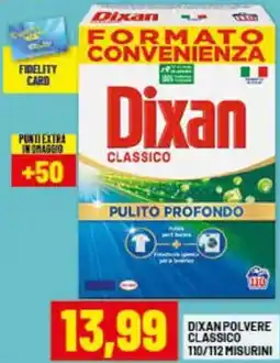 Risparmio Casa Dixan polvere classico offerta