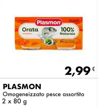 PLASMON Omogeneizzato pesce