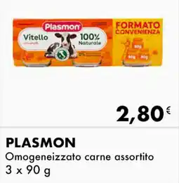 Iper Tosano PLASMON Omogeneizzato carne offerta