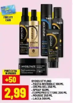 Risparmio Casa Syoss styling offerta