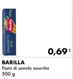 Iper Tosano BARILLA Pasta di semola offerta