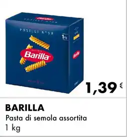 Iper Tosano BARILLA Pasta di semola offerta