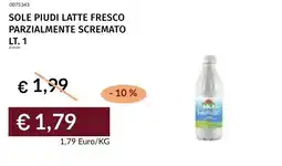 Prezzemolo e Vitale Sole piudi latte fresco parzialmente scremato offerta