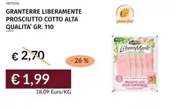Prezzemolo e Vitale Granterre liberamente prosciutto cotto alta qualita' offerta