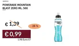 Prezzemolo e Vitale Powerade mountain blast zero offerta