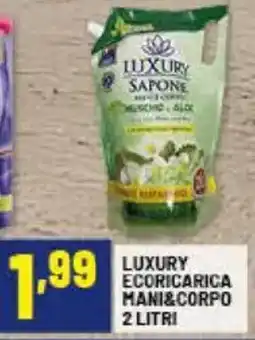 Risparmio Casa Luxury ecoricarica mani&corpo offerta