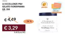 Prezzemolo e Vitale Le eccellenze p&v gelato fiordipanna offerta