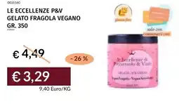 Prezzemolo e Vitale Le eccellenze p&v gelato fragola vegano offerta