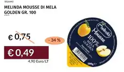 Prezzemolo e Vitale Melinda mousse di mela golden offerta