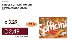 Prezzemolo e Vitale Findus sofficini funghi e mozzarella offerta