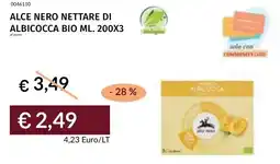 Prezzemolo e Vitale Alce nero nettare di albicocca bio offerta