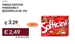 Prezzemolo e Vitale Findus sofficini pomodoro e mozzarella offerta