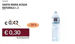 Prezzemolo e Vitale Santa maria acqua naturale offerta