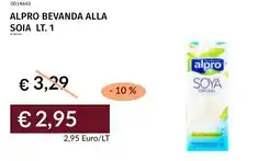 Prezzemolo e Vitale Alpro bevanda alla soia offerta