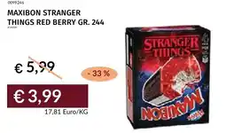 Prezzemolo e Vitale Maxibon stranger things red berry offerta