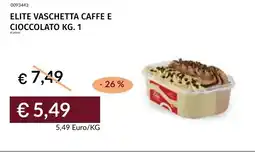 Prezzemolo e Vitale Elite vaschetta caffe e cioccolato offerta